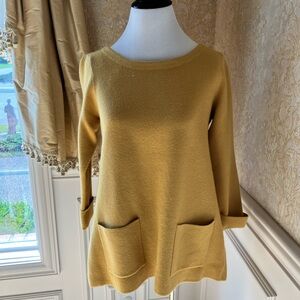 Cynthia Rowley mustard top